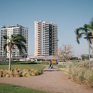 Um bairro plenejado para o seu bem-estar.